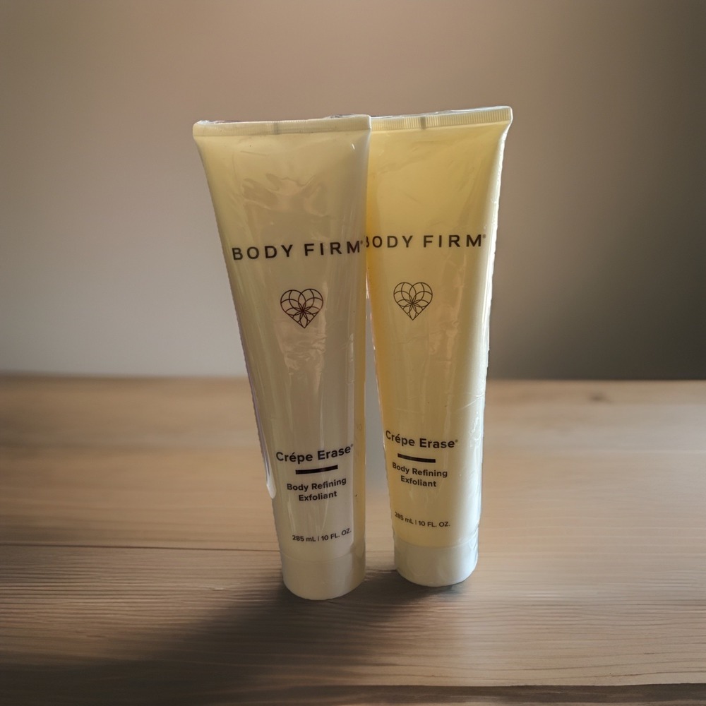 Body Firm Crepe Erase Body Refining Exfoliant 10 oz (Lot of 2) Sealed‎ New
